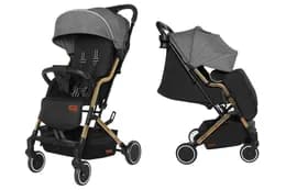 Коляска прогулянкова Smart CRL-5504 City Grey + дощовик S CARRELLO