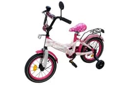 Велосипед дитячий 2-х колісний14''241601 Like2bike Sky, Рожевий, рама сталь, з дзвінком