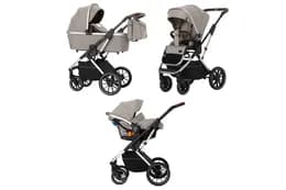 Коляска універсальна CARRELLO Aurora CRL-6502/2 (3in1) Almond Beige