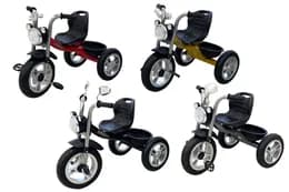 Велосипед триколісний TILLY BUZZ+ T-325/1 4 кольори, світиться фара, музика в коробці