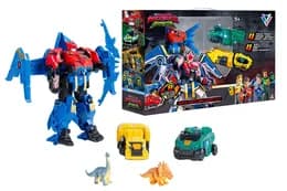 ІГРОВИЙ НАБІР EU580810A- ШВИДКА ТРАНСФОРМАЦІЯ (4 робота, аксесуари) DINOSTER