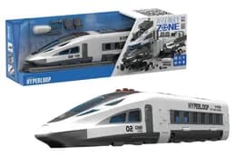 Електричка інерційна YW9096 озвучена, зі світлом, в коробці р.50x12,5x16 см YG Toys