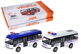 Автобус інерційний YM-9906F на батарейках, в дисплеї 6 шт. р.39,6x9x21,8 см YG Toys