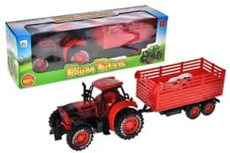 Трактор 3368-82N інерційний з причіпом, в коробці р.44,5x12x14,5 см YG Toys