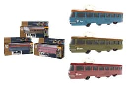 Трамвай YD635 металевий, інерційний, 3 кольори, коробка 21,7*6*12,5 см