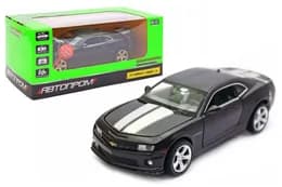 Машина металева 68335 1:32 Chevrolet Camaro SS, 3 кольори, світло, звук, в коробці 18x9x8см АВТОПРОМ