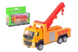 Машина металева "Автопром" 67396K, 1:72 Volvo Rescue truck, рухомі елементи, в коробці р. 13,5*7*5 см