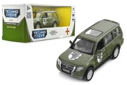 Машина 250283M "MITSHUBISHI PAJERO 4WD Tubro" "Шеврони Героїв - 93 ОМБР" TECHNODRIVE