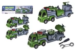 Машина конструктор 666-112 військова, в кульку р.33,5х11х7 см YG Toys