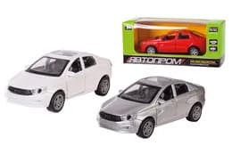 Машина металева 3613 "АВТОПРОМ" 1:32, 3 кольори, відкриваються двері, в коробці р.16х7х7 см