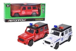 Машина металева 3619 "АВТОПРОМ",1:32,3 кольори, відкриваються двері, в коробці 16*7*7 см