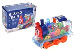 Потяг музичний 388-5 на батарейках, в коробці YG Toys