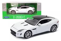 Машина металева 24060W "WELLY"1:24 JAGUAR F-TYPE COUPE,2 кольори,в кор.23*11*10 см