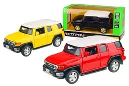 Машина металева 4305 1: 43 TOYOTA FJ CRUISER, 3 кольори, відкриваються .двері, в коробці 14,5x6,5x7 см АВТОПРОМ