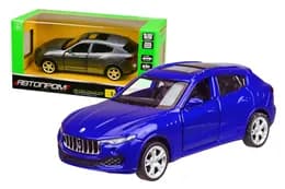Машина металева 4321 "Maserati Levante SUV" 1:43, 2 кольори, відкриваються двері, в коробці р.14,5х6,5х7 см Автопром