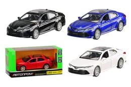 Машина металева 4339 1: 43 Toyota CAMRY, 3 кольори, відкриваються двері, в коробці 14,5x6,5x7см АВТОПРОМ