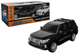 Машина на радіокеруванні PM2406BLACK "POWERMOTORS",1:24 LEXUS LX570,чорний колір, світло, акумулятор, коробка р.26,5x14x10,5см.