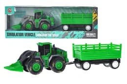 Трактор з причіпом інерційний 99752-1, в коробці р.25х6х8,5 см YG TOYS