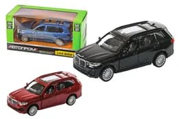 Машина металева 4352 "Автопром", 3 кольори, 1:44 BMW X7, відкриваються двері, в коробці 14,5*6,5*7 см