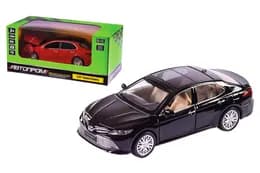 Машина металева 68459, 1:34 Toyota CAMRY , на батар, світло, звук, відкриваються двері, коробка 18x9x9 см АВТОПРОМ