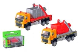 Машина металева "Автопром" 67706K, 1:72 Volvo Swing Arm Garbage Truck, рухомі елементи, у коробці .13,5*7*5см