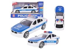Машина "Поліція" інерційна, озвучена, зі світлом, в коробці RJ3370A