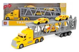Автовоз з машинками інерційний, озвучений, зі світлом, в коробці WY782A р.39*7,8*14,8см.