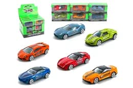 Машина металева 7519S "АВТОПРОМ",1:64 24 шт в коробці 21,5*17*16,5 см