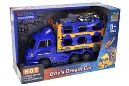 Автовоз BQ700-90 інерційний, з машинками, в коробці YG Toys
