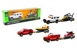 Машина металева Автопром, 7904, 1:50,4 види, в коробці р. 24,5*5*7 см