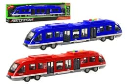 Електропотяг 7957 "Автопром" на батарейках.: музика і світло, в коробці 50*9,5*13,5 см