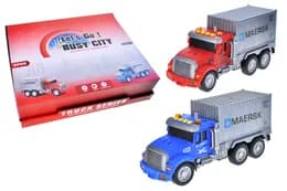 Вантажівка інерційна 2327M-6 на батарейках, в дисплеї 8 шт YG Toys