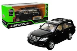Машина металева 68301 1:32 Lexus LX570, на батарейки, світло, звук, відкриваються двері, коробка 18x9x9 см АВТОПРОМ