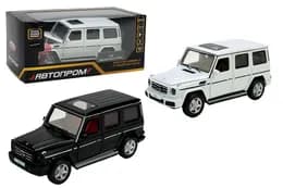 Машина металева 68436 "АВТОПРОМ", 3 кольори, 1:32 Mercedes-Benz G 350 d, світло, звук, відкриваються двері,в коробці 18*9*8 см