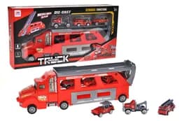 Автовоз з машинками LH518 в коробці р.41x7,5x21,5см YG TOYS
