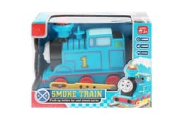 Паровоз 89027 Thomas на батарейки, музика, світло, дим, коробка 19*9,5*14 см