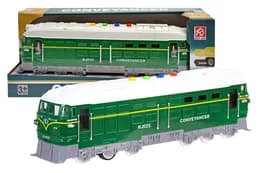 Потяг інерційний, озвучений, зі світлом, в коробці RJ025 р.40,5*11,5*15,5см.