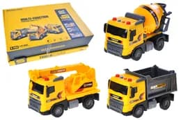 Вантажівка інерційна, озвучена, зі світлом, в коробці JS201 р.41*29*12,5см