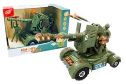 Гармата озвучена, зі світлом, стріляє, в коробці HD9056 р.27*15,7*17,7см