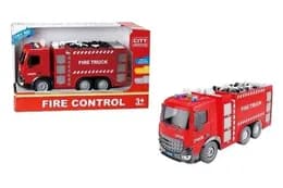 Пожежна машина інерційна,  RJ001B озвучена, зі світлом, в коробці YG TOYS