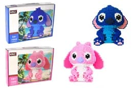 Конструктор XZ8129 Стіч Stitch піксель, 3454/3636 деталей, в коробці