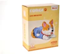 Конструктор 66295 Daya Mini Blocks серії "Corgi" 806 деталей, коробка р.14x7x18 см