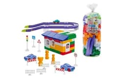 Конструктор блочний 1-055 "Лідер" №6 (250 деталей) Colorplast