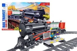 Конструктор "Залізна дорога" 536дет QL0312 р.59*35*6см.