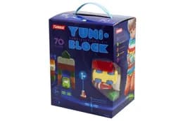 Конструктор "YUNI-BLOK" в коробці 70 деталей 1429 Юніка