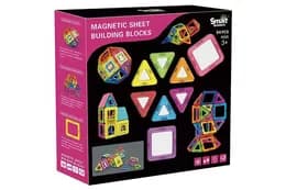 Конструктор магнітний Smart Builders 578 54 деталі, коробка 29*6,8*29 см