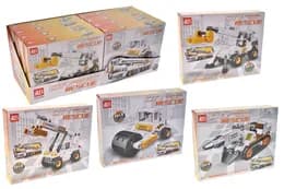 Конструктор 88085A "Спецтехніка" в дисплеї 8 шт. р.23,5x4,5x18,5 см YG Toys