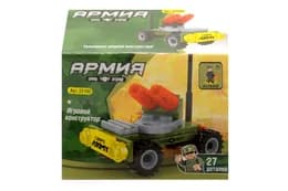 Конструктор "AUSINI" "Військова машина" 27 дет. 22102 р.9,5х7х4,5 см.
