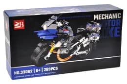 Конструктор 33062 "Мотоцикл" 269 дет. в коробці р.26x14x7 см YG Toys