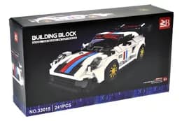 Конструктор 33015 "Гоночна машина" 241 дет. в коробці р.26x14x7 см YG Toys